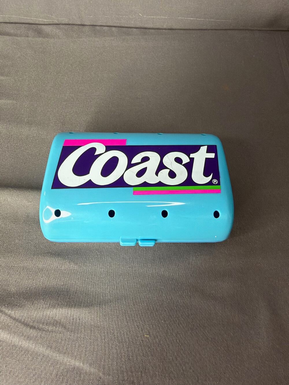 Vintage COAST Soap Plastic Travel Container RARE FIND!!